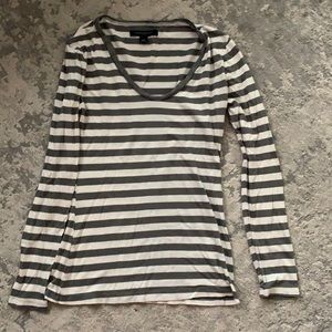 Banana Republic stripped long sleeve size s